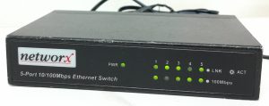 Networx 010-100-100-05 5 Port 10/100 NWay Switch