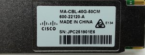 Cisco MA-CBL-40G-50CM Stacking Cable - Image 4