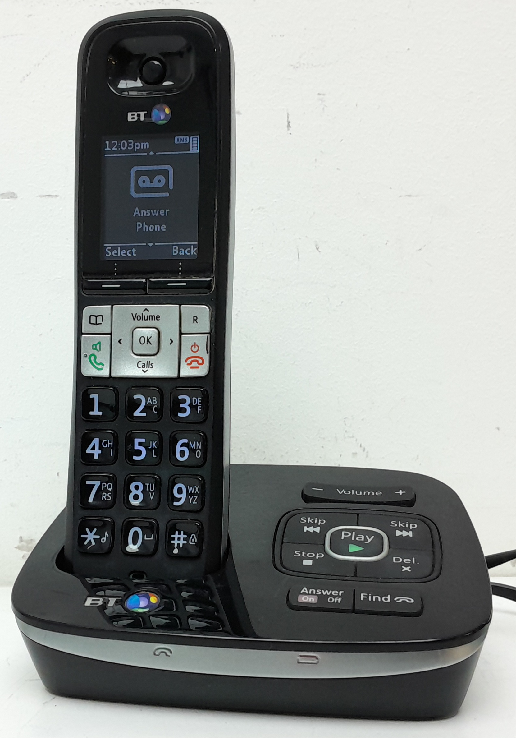 20240416_105539 BT BT8500 Single 078626 Digital Cordless Telephone Answering Machine & Handsets - Image 1