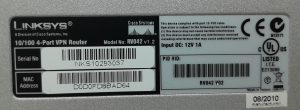 Cisco Linksys RV042 10/100 4-Port VPN Router - Image 3