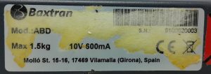Baxtran ABD 1.5Kg Max Scale - Image 3