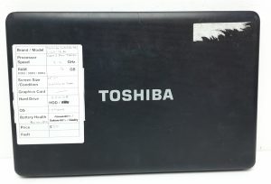 Toshiba Satellite Pro C660-1LM- Core 2 Duo T6670 2.2GHz - 4GB RAM - 15.6" - 250GB HDD - Windows 10 Home - Image 3