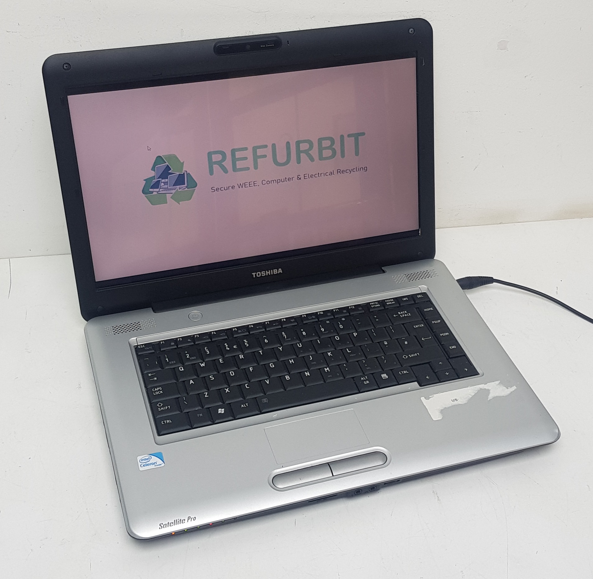 20240423_104112 Toshiba Satellite Pro L450-13R - Celeron 900 2.2GHz - 2GB Ram - 15.6" - 250GB HDD - Windows 10 Home - Image 1
