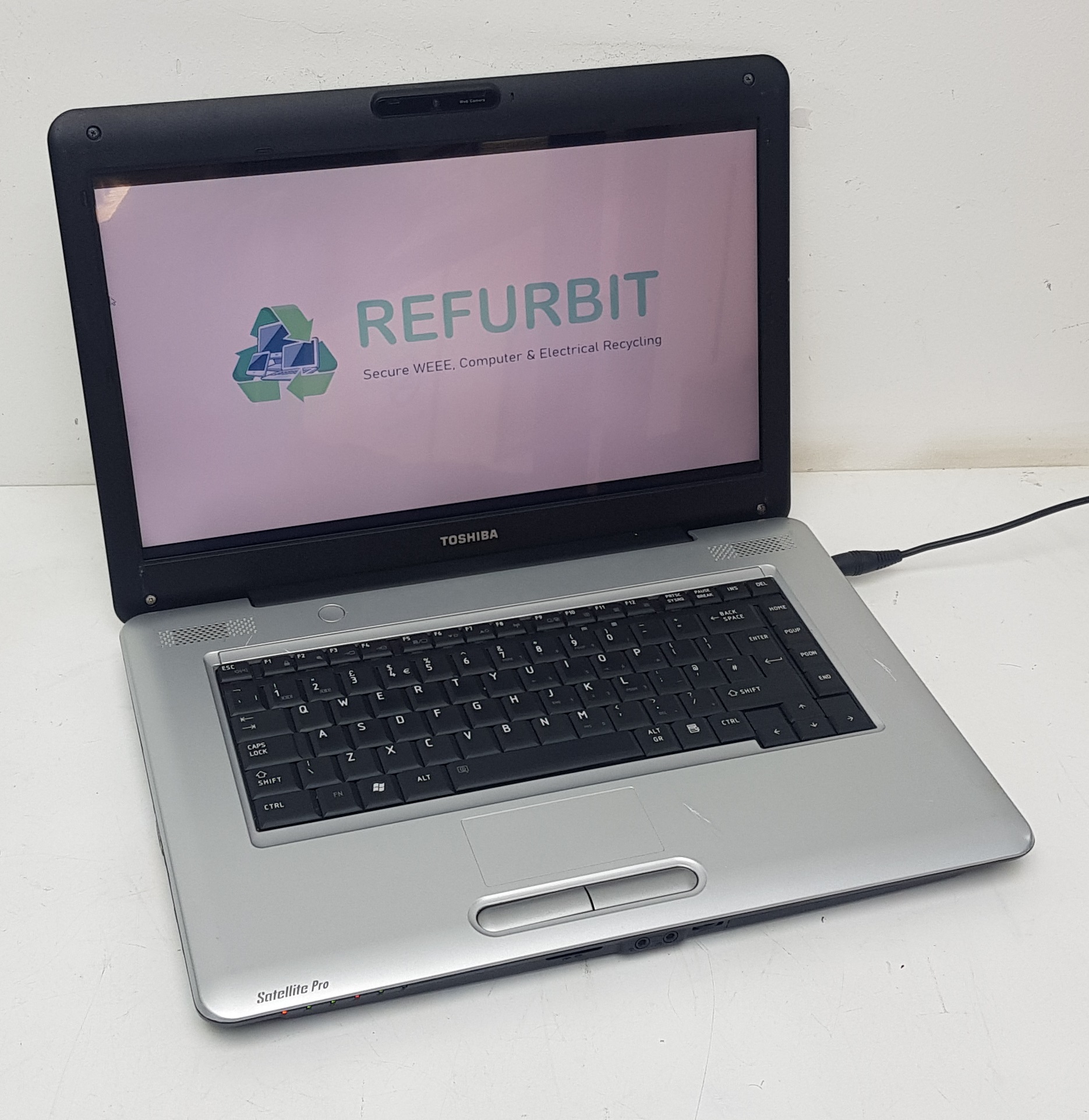 20240423_112500 Toshiba Satellite Pro L450-13R - Celeron 900 2.2GHz - 2GB Ram - 15.6" - 250GB HDD - Windows 10 Home - Image 1