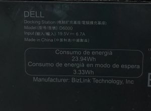 Dell D6000 Docking Station - Image 3