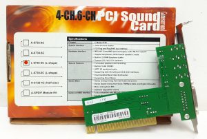 Gamesurround L-8738-4C 4-CH.6-CH PCI Sound Card - Image 3