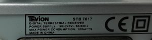 Tevion STB 7017 Digital Terrestial Receiver - Image 3