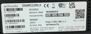 Technicolor DGA0122NLK Dual Band Gateway Router - Image 3