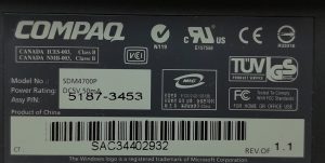 Compaq SDM4700P Keyboard - Image 3