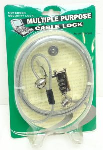 C909 Multiple Purpose Notebook Security Cable Lock