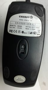 Joblot 2x Cherry M5400 USB Wired Mouse - Image 3