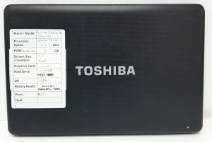 Toshiba Satellite Pro C660-150 - Celeron T3500 2.1GHz - 2GB RAM - 15.6" - 250GB HDD - Windows 10 Pro - Image 3