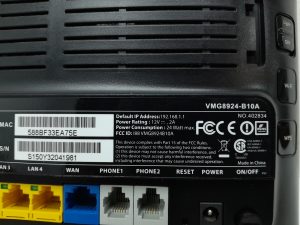 Zyxel VMG8924-B10A Gigabit Ethernet Dual Band Wireless Router - Image 3