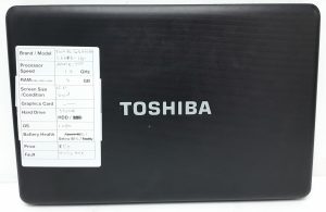 Toshiba Satellite Pro C660D-185 - AMD E-350 1.6GHz - 4GB Ram - 15.6" - 320GB HDD - Windows 10 Pro - Image 3
