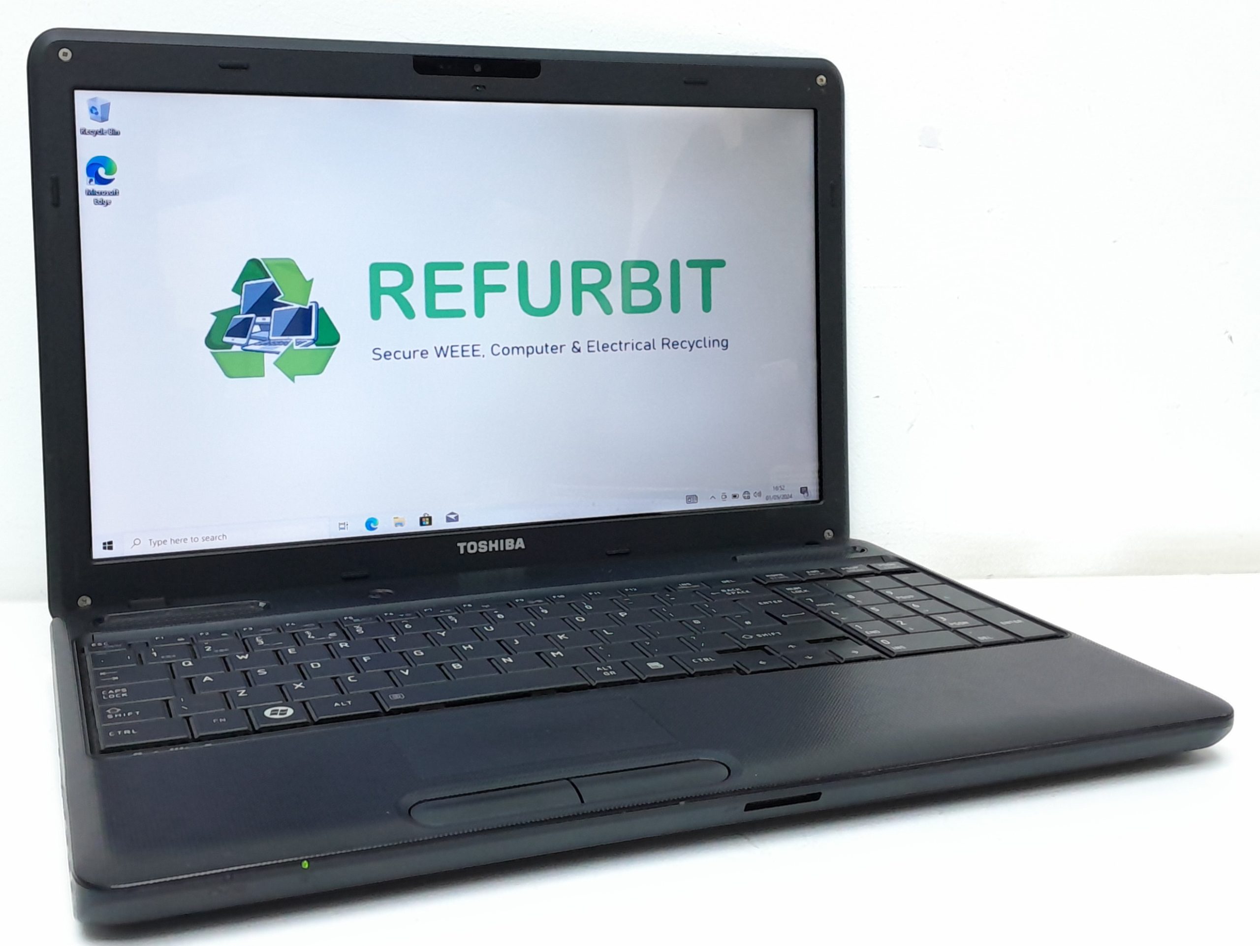 20240501_165244 Toshiba Satellite Pro C660D-150 - Celeron T3500 2.1GHz - 2GB Ram - 15.6" - 250GB HDD - Windows 10 Pro - Image 1