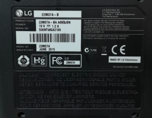 LG 22M37A-B 21.5" VGA Monitor - Image 3