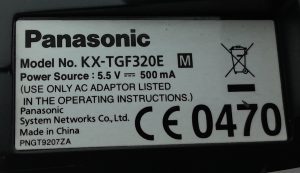 Panasonic KX-TGF320E Desktop Phone - Image 3