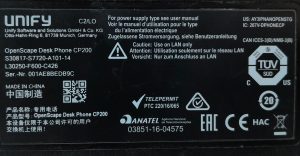 Unify CP200 PoE Desk Phone - Image 3