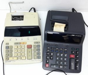 Joblot 2x Sharp & Casio Mixed Electronic Calculator - Image 5
