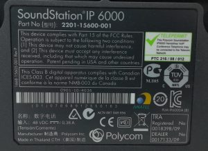 Polycom SoundStation IP 6000 Conference Speaker Phone - Image 3