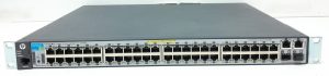 HP 2620-48 J9627A 48 Port PoE+ Switch with 2 SFP Ports - Image 2
