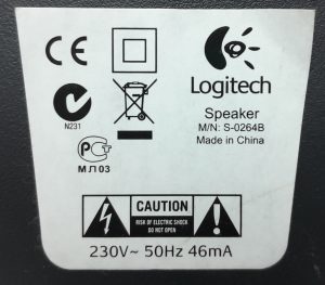 Logitech S-0264B Desktop Speaker - Image 3