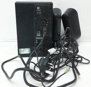 Logitech X-230 Subwoofer With 2 Side Speakers - Image 4