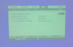Nec NP-M271X HDMI VGA LCD Projector 4995 Lamp Hours Used - Image 2