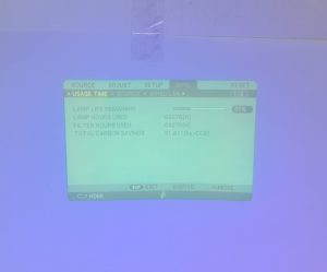 Nec NP-M271X HDMI VGA LCD Projector 3275 Lamp Hours Used - Image 2