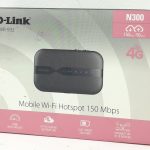 D-Link DWR-932 N300 Mobile Wi-Fi Hotspot 150 Mbps Router