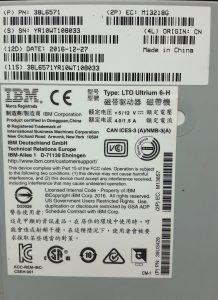Dell / IBM LTO Ultrium 6-H Internal Tape Backup Drive - Image 3