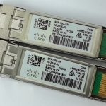 Joblot 2x Cisco SFP-10G-SR 10GBASE-SR SFP Module