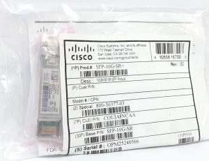 Cisco SFP-10G-SR 10GBASE-SR SFP Module