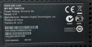WD My Net C1F 8-Port Desktop Switch - Image 3