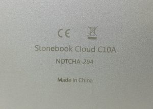 NC Stone Stonebook Cloud C10A NOTCHA-294 - Intel Celeron N3450 1.1GHz - 4GB Ram - 14" - 64GB SSD - Image 4
