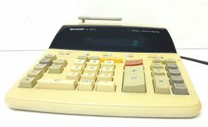Sharp EL-1607P Electronic Calculator - Image 2