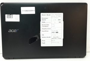 Acer Travelmate P256 Series Z5WBH - i3-4030U 1.9GHz - 4GB Ram - 15.6" - 500GB HDD - Windows 10 Pro - Image 3