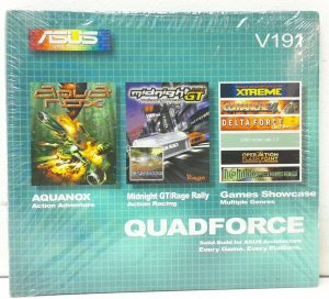 Asus QuadForce V191 Retro PC Games CD - Aquanox - Midnight GT/Rage Rally Action Racing - Image 2