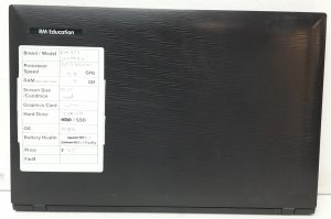 RM Education RM 320 W255EU - i5-2450M 2.5GHz - 4GB Ram - 15.6" - 240GB SSD - Windows 10 Pro - Image 3