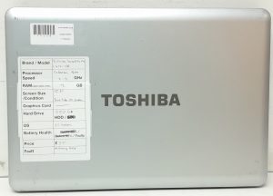 Toshiba Satellite Pro L450-13R - Celeron 900 2.2GHz - 2GB Ram - 15.6" - 250GB HDD - Windows 10 Home - Image 3