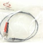 Joblot 4x Quantum 7780204 1Mtr MTRJ-ST Duplex Multimode 52.5/125 1.8mm Fiber Optical Patchcord Cables