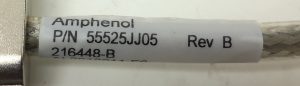 Nortel Amphenol AL2018011-E6 Baystack 55XX Stacking Cable 1.5 FT (EUED) - Image 3