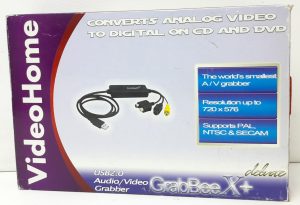VideoHome GrabBeeX+ USB 2.0 Audio/Video Grabber