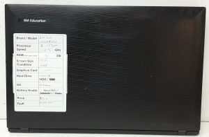 RM Education RM310 W255HU - i3-2330M 2.2GHz - 2GB Ram - 15.6" - 160GB HDD - Windows 10 Home - Image 3