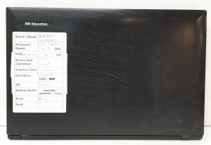 RM Education RM320 W255EU - i3-2350M 2.3GHz - 4GB RAM - 15.6" - 250GB HDD - Windows 10 Home - Image 3