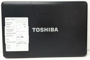 Toshiba Satellite Pro C660-1LM- Core 2 Duo T6670 2.2GHz - 2GB RAM - 15.6" - 250GB HDD - Windows 10 Home - Image 3