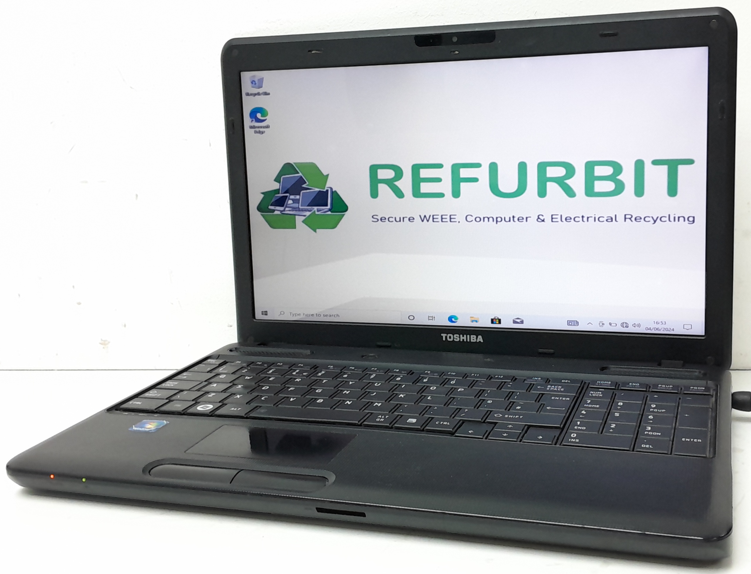 20240604_163930 Toshiba Satellite Pro C660-171 - i3 M370 2.4 GHz - 3GB Ram - 15.6" - 240GB SSD - Windows 10 Pro - Image 1