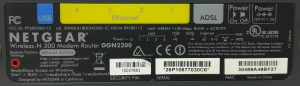Netgear DGN2200 Wireless-N300 ADSL Modem Router - Image 4