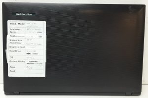 RM Education RM320 W255EU - i5-2450M 2.5GHz - 4GB RAM - 15.6" - 240GB SSD - Windows 10 Home - Image 3