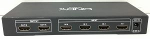 Lindy 38049 4x2 4K HDMI Matrix Remote Control - Image 4